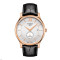 天梭(TISSOT)俊雅系列休闲钢带男士手表时尚商务皮带机械男表T063.907.16.058.00 T063.428.33.038.00