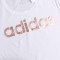 adidas阿迪达斯女子短袖T恤2018新款文化衫休闲运动服CV4566. XL CV4567白