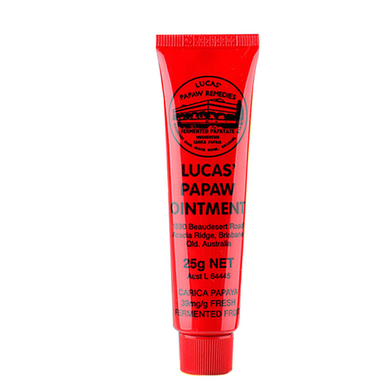Lucas Papaw Ointment 番木瓜膏澳洲木瓜膏男女儿童润唇膏万用膏 25g/支