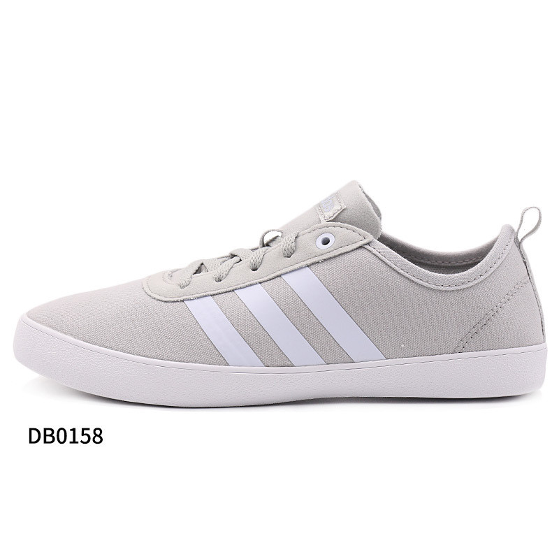 Adidas阿迪达斯女鞋2018夏新款休闲帆布鞋运动鞋板鞋网球鞋DB18501523329873819 DB0158 38