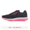 NIKE耐克女鞋跑步鞋2018新款ZOOM WINFLO 4气垫减震运动鞋898485.. 898485-013黑+赤铁矿黑+冷灰+赛车粉+白 36码
