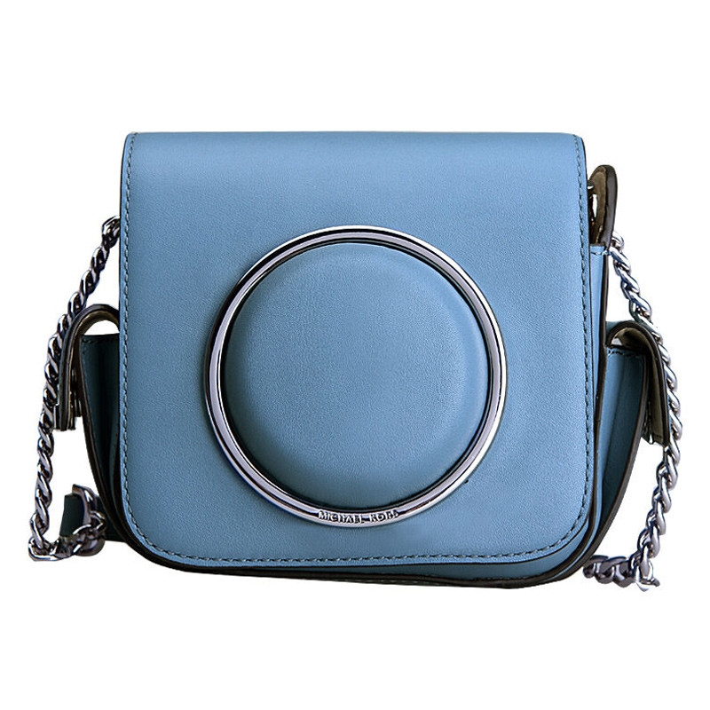 MICHAEL KORS 迈克·科尔斯 Scout 相机包 新款限量 杨幂同款 浅蓝色 30H6GB2M2L 浅蓝色