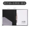 得力5308 办公文件夹长押夹+插袋 A4长夹文件夹 8寸长压夹黑色 5个装 黑色(5个装)