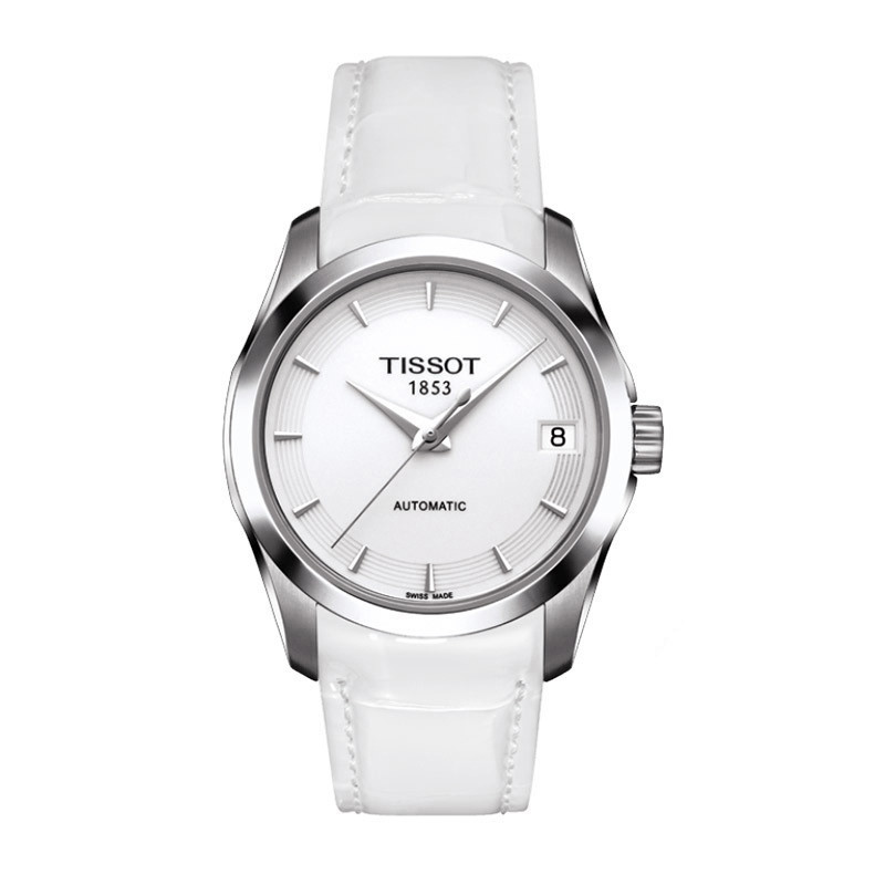 天梭Tissot库图石英表皮带女表T035.210.16.011.002 T035.210.16.371.00 T035.207.16.011.00