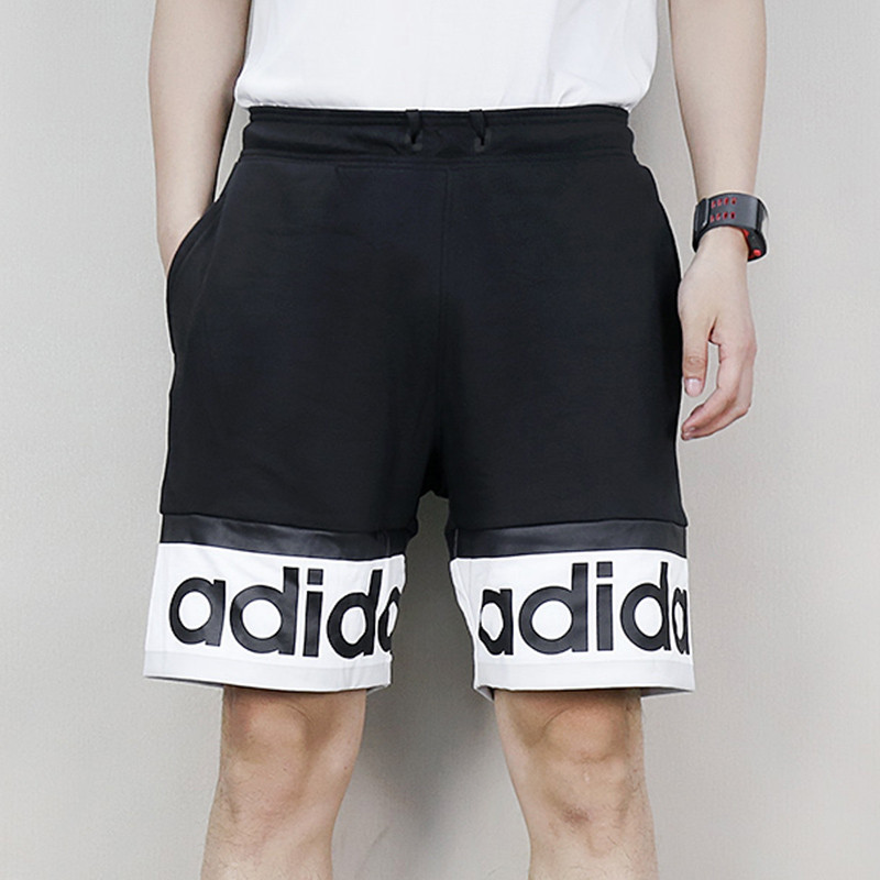 Adidas/阿迪达斯 男士运动裤 运动休闲裤舒适透气五分裤足球短裤DP2330 DP3922 DP5187