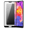 适用华为P20/P20 Pro/nova 3e/荣耀10/nova3钢化膜(2片装）全屏高清钢化玻璃膜 手机贴膜 P20Pro全屏膜黑色