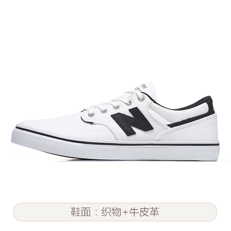 New Balance/NB男鞋2018新款滑板生活复古低帮板鞋休闲鞋AM331WWG AM331WWG白色+黑色 42.5码