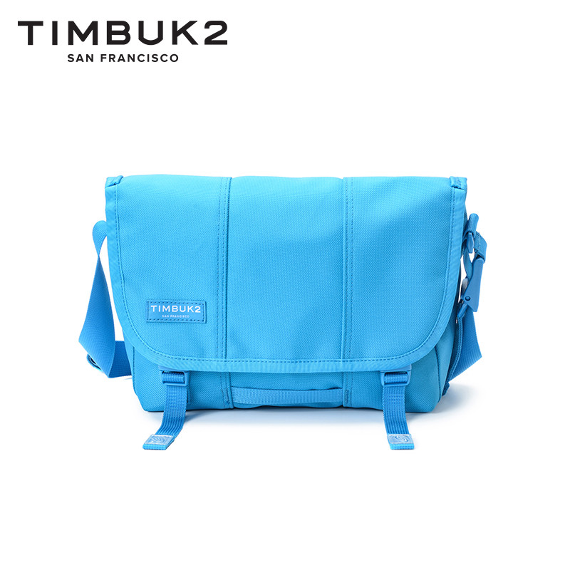 TIMBUK2死飞邮差包天霸信使包学生单肩包斜挎包男包时尚潮流休闲 水蓝色XS