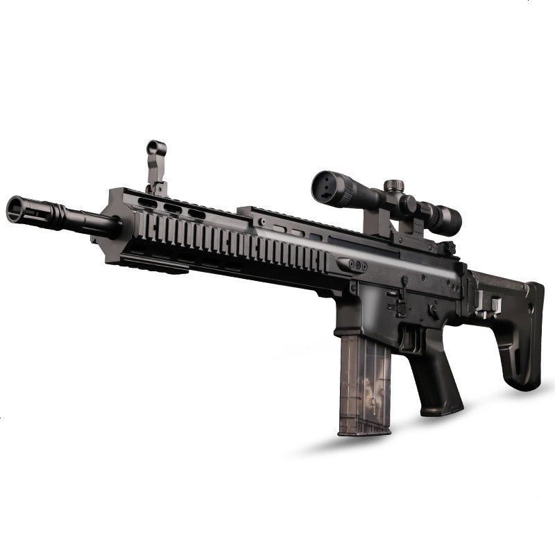 4水弹枪可发射水晶弹儿童男孩吃鸡下供弹电动连发玩具抢_642