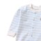 儿童立领内衣套装春秋衣服男童婴儿秋衣秋裤女宝宝长袖家居服件简约小清新男女宝宝夏季空调服套装 90码（适合身高90以内） 立领长颈鹿（蓝色）