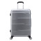 美旅AmericanTourister 拉杆箱行李箱万向轮旅行箱密码箱商务专柜同款BI9 拉丝银色 20寸