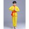 儿童武术服装练功服长袖男女幼少儿成人青少年表演服训练服通用套装简约小清新婴童小朋友套装 180cm 04款颜色