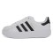 Adidas/阿迪达斯SUPERSTAR BOLD女性经典款金标贝壳头舒适耐磨底系带女子休闲板鞋BA7666 亮白/1号黑色/金金属 37