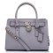 MICHAEL KORS 迈克·科尔斯 MK 女士牛皮汉密尔顿手提单肩包 30S2GHMS3L 灰色