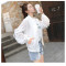 朗衣贝(Lang Yi Bei)2020春装新款风衣 女防紫外线印花防晒衣女薄款外套空调衫5825# 白色 XL