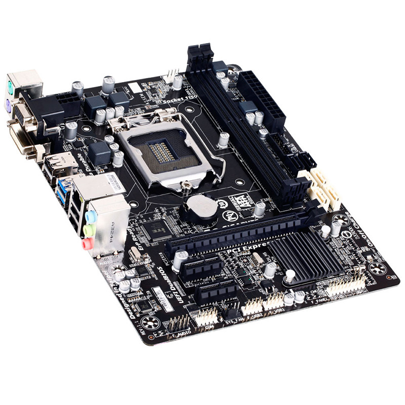 【二手95新】技嘉ga-b85m-d2v全固态集成主板1150主板b85电脑主板高清