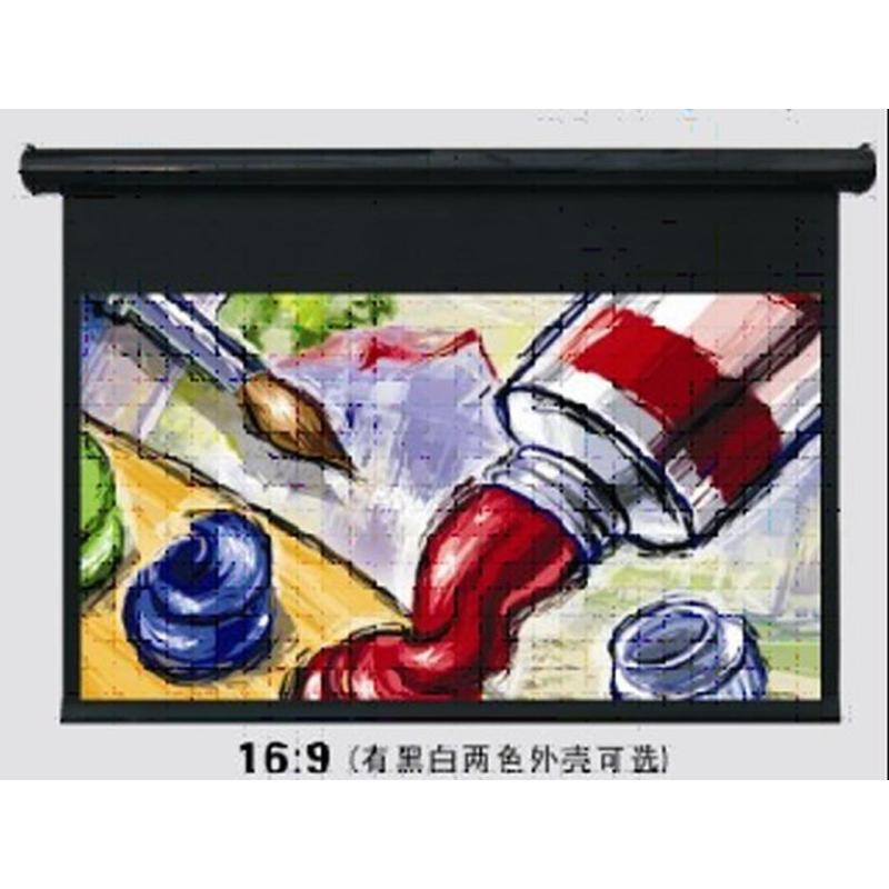 全新JK经科I200系列16：9 133寸白塑高清电动幕