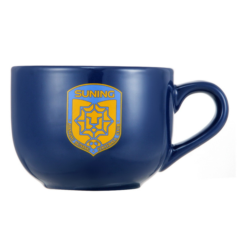 江苏苏宁足球俱乐部logo马克杯/咖啡杯 蓝色