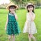 童装女童夏装连衣裙儿童洋气裙子韩版女宝宝裙子夏季潮简约小清新婴童裙子小女孩无袖连衣裙 140cm建议身高130cm 粉色