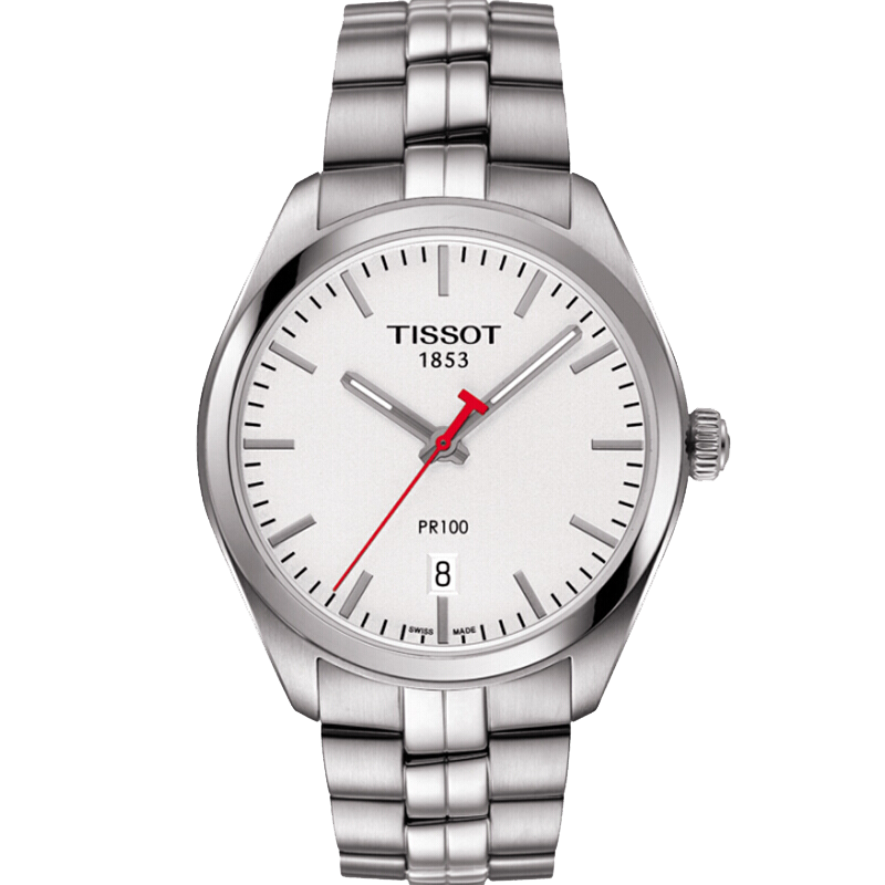 天梭(TISSOT)瑞士手表 PR100系列运动时尚石英男表 T101.410.11.031.01