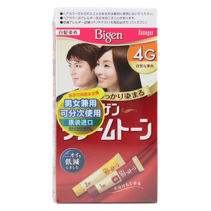 美源可瑞慕染发膏 4G 自然栗色