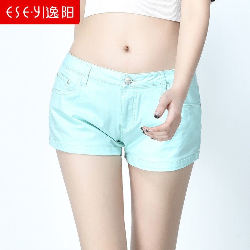 【淘清仓】逸阳清夏季时尚潮流三分短裤0348ME 28/9 粉绿