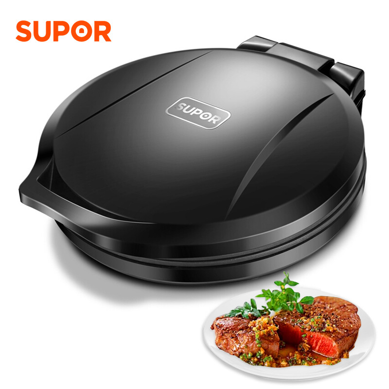 苏泊尔(supor)电饼铛双面独立加热家用25mm深烤盘煎烤机jj30a648