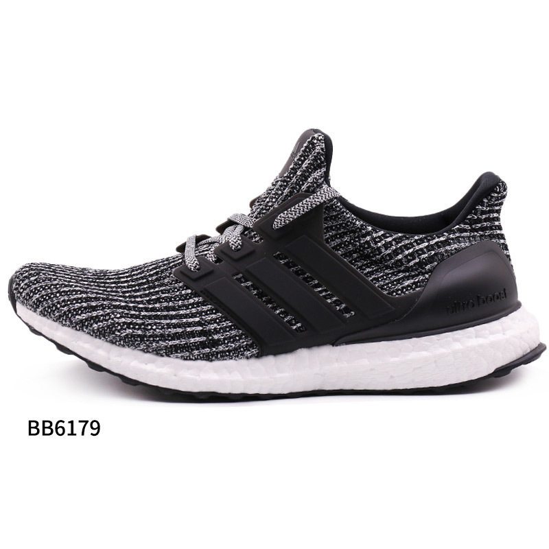 adidas阿迪达斯男鞋2018夏季新款运动鞋BOOST缓震跑步鞋BB6179 清澈灰/清澈灰/中灰 39