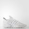 阿迪达斯三叶草男鞋2018春季新款EQT运动鞋透气板鞋CP9558 亮白/亮白/1号黑色 43