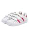 adidas阿迪三叶草小童SUPERSTARFOUNDATIONCFC休闲鞋B257_1 亮白/荧光玫红/亮白 1.5码