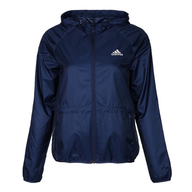 adidas阿迪达斯2018女子WBLONG梭织外套_2_2 S 蓝