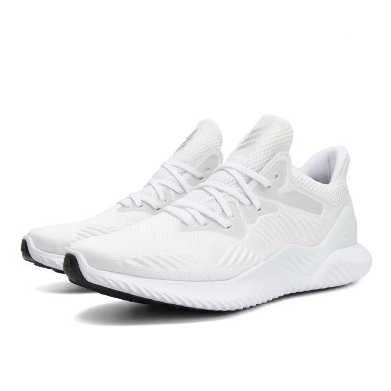 adidas阿迪达斯2018男子alphabouncebeyondm跑步Bounce跑_1 亮白 46.5码
