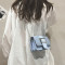 桂兰珊（Guilanshan）ins超火夏天小包包女2018新款潮韩版百搭斜挎单肩ch 黄色
