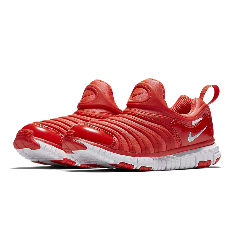 NIKE耐克童鞋2018春季新款休闲舒适缓震毛毛虫运动鞋343738-624 343738-624 35