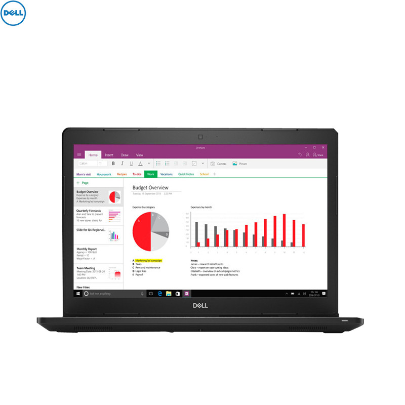 戴尔(DELL)E3490笔记本电脑(I5-8250U 4G 500G+128G固 集显 无光驱 无系统 1 SC)