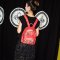 香港铆钉双肩包女韩版潮2018新款迷你小包百搭徽章包休闲背包 红色小号