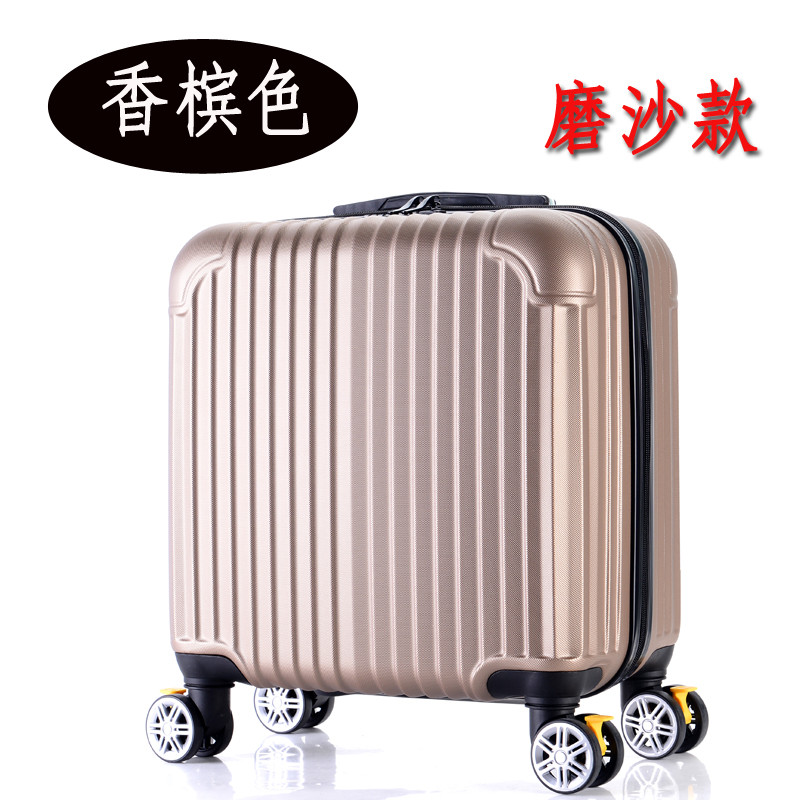 可爱子母箱万向轮登机箱学生行李箱拉杆箱结婚箱旅行箱密码箱男女_5_4 22寸(送十)子母箱 香槟磨砂款
