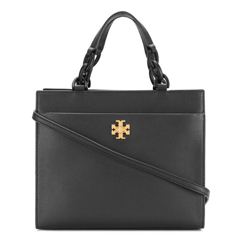 Tory Burch 托里伯奇 香港直邮 TB女包牛皮商务/OL手提包单肩包 45157黑色小（最长边20-30cm） 黑色