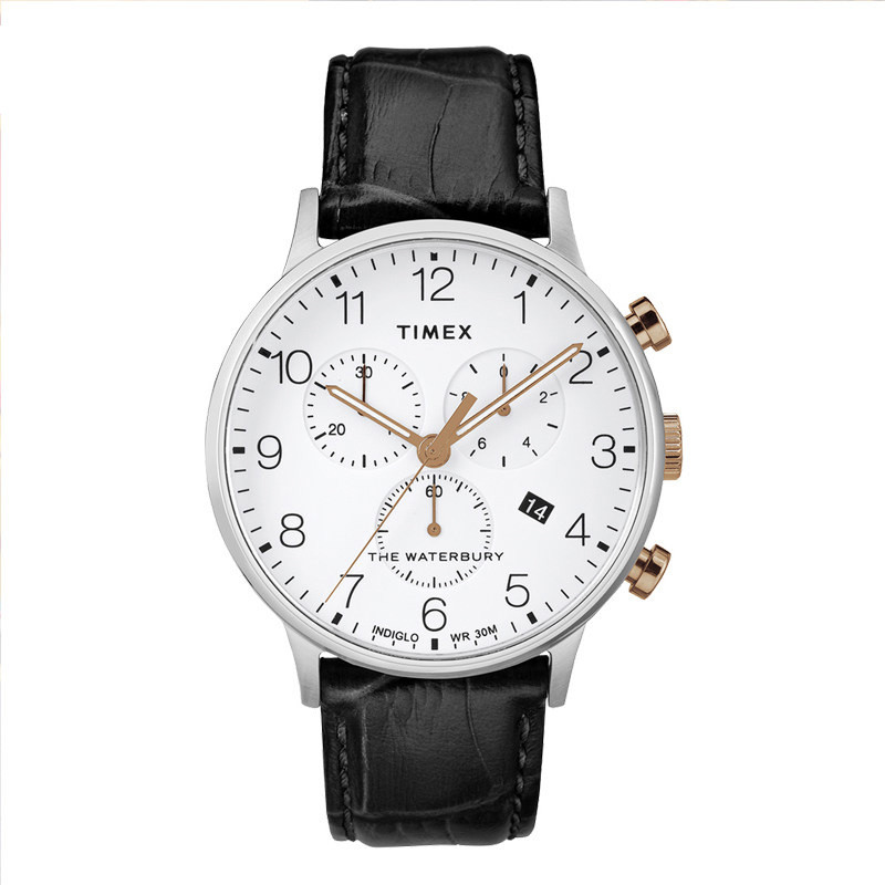 美国TIMEX/天美时 手表男经典复古夜光皮带防水石英男表TW2R71700 TW2R71700