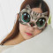 古达眼罩睡眠冰袋遮光缓解个性透气女男士卡通眼疲劳搞怪韩国夏季 喵汪眼罩冰袋款（巴哥）