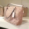 国内现货 COACH/蔻驰 品新款帆布迷你饺子包女士手提包F27580 XS 黑灰色【拼邮】