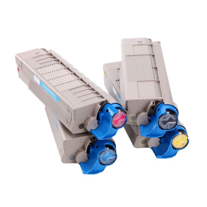 赛润(Sairun)适用OKI C5600碳粉盒 C6000 C6050墨粉盒CM650彩色打印机粉盒 蓝色