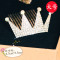 糖果公主韩国儿童皇冠发箍公主可爱水钻女童发饰宝宝王冠小女孩发卡 12#四钻皇冠-大号