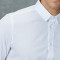 才子男装（TRIES）长袖衬衫男士2019秋冬纯色易打理舒适商务百搭长袖衬衫多色可选 白色 40(175/92A)