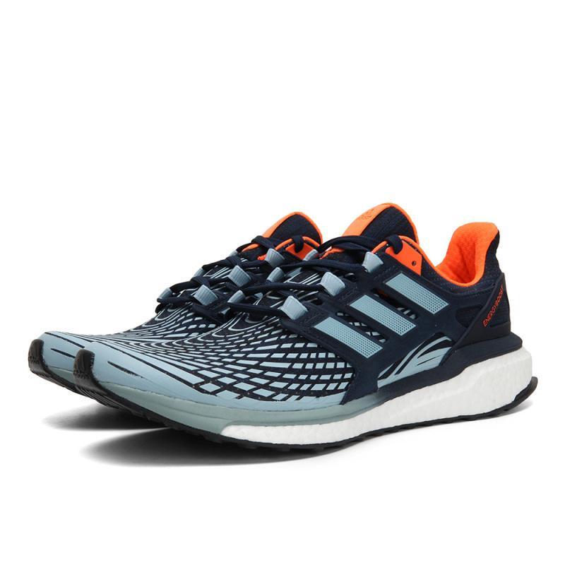 adidas阿迪达斯2018男子ENERGYBOOSTM跑步BOOST跑步鞋CP954_2 学院藏青蓝/烟灰 40码