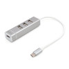 ADSON艾德生TYPE-C 转USB2.0 4口HUB 铝合金 0.2米