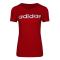 adidasneo阿迪休闲2018女子WCELOGOTEE圆领短T恤CV9208_3 XXL 红