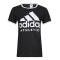 adidas阿迪达斯2018女子WSIDSlimTee圆领短T恤CD7788_3 M 黑