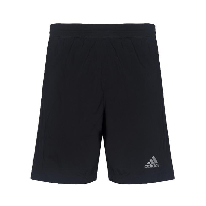 adidas阿迪达斯2018年新款男子基础运动系列梭织短裤_3 XXL 黑色
