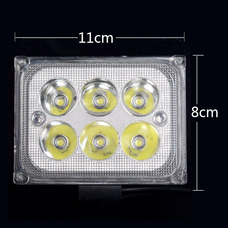 47_挖掘机/PC200-7内室灯/阅读灯/内室灯220 360 120 240_616 方形六珠远近光